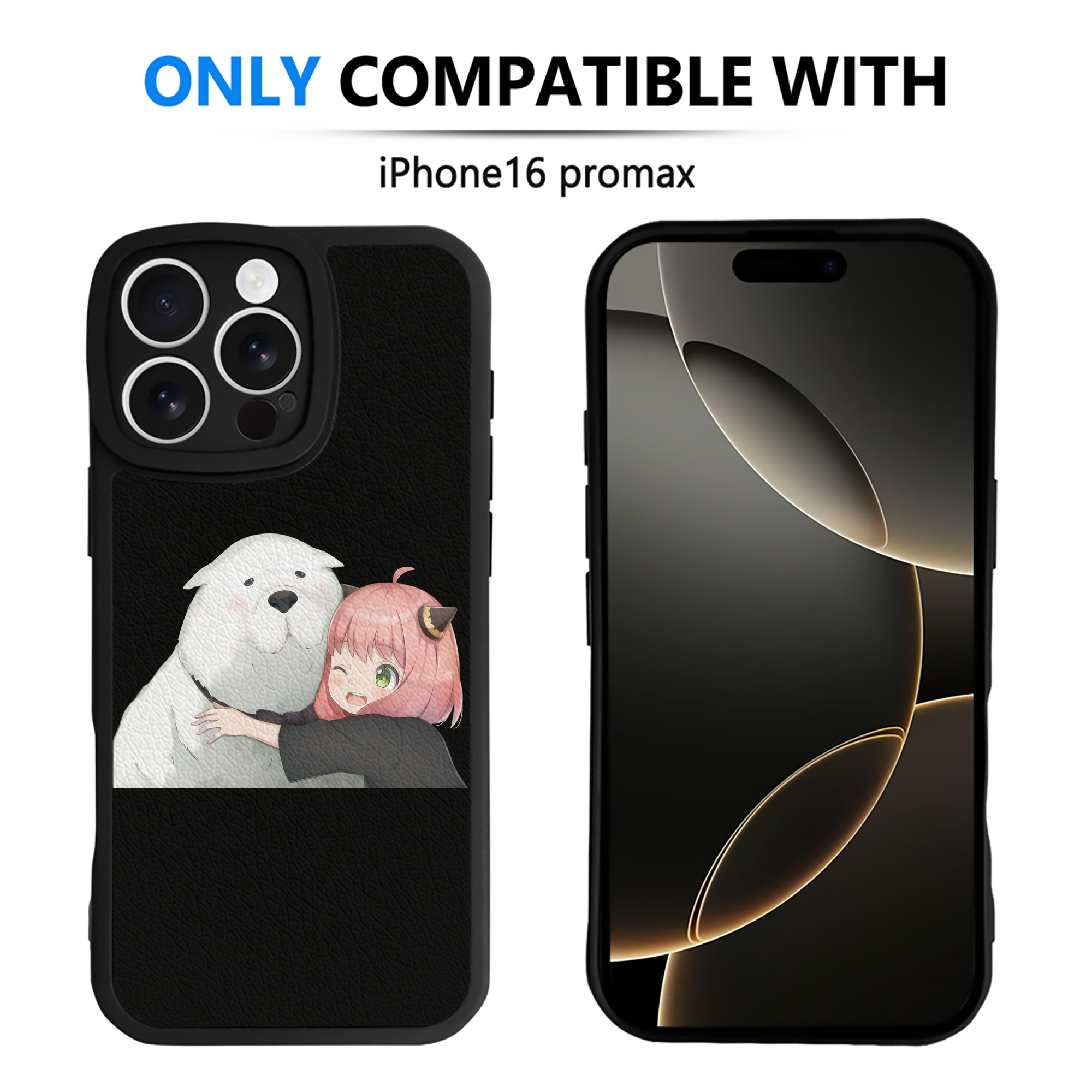 （画像用） SPY×FAMILY间谍家家酒 【iPhone 16シリーズ対応】シリコンスマホケース（レザー調） 材質：シリコン